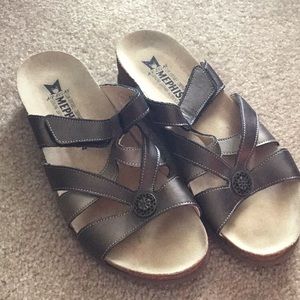 Mephisto Gray Sandals 10